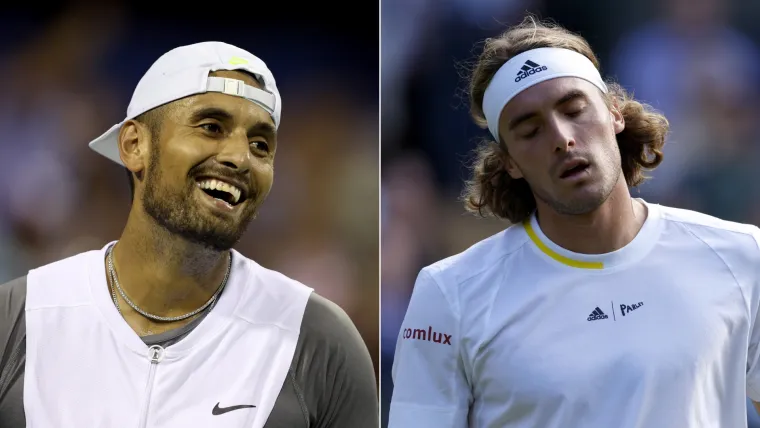 Nick Kyrgios Stefanos Tsitsipas