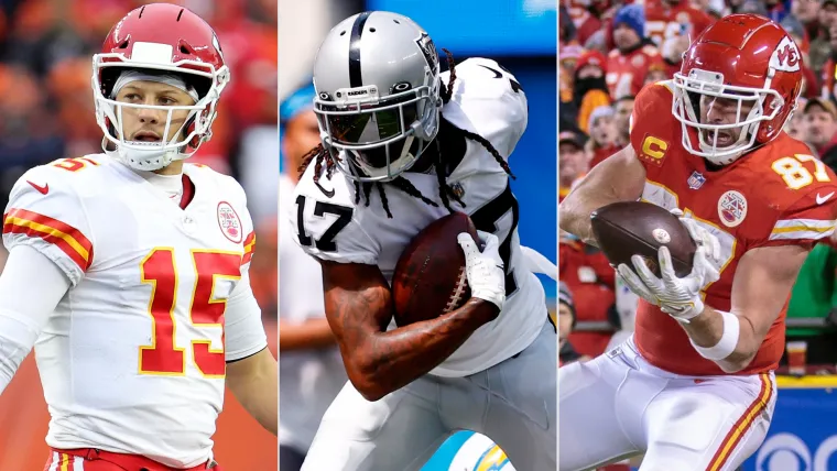 Raiders vs. Chiefs: Best Same Game Parlay picks & player props for Monday Night Football include Patrick Mahomes slinging, Travis Kelce scoring, Josh Jacobs & Davante Adams racking up yards image