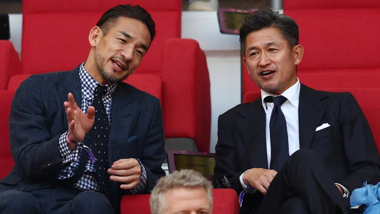 Hidetoshi Nakata Kazuyoshi Miura Japan soccer legends