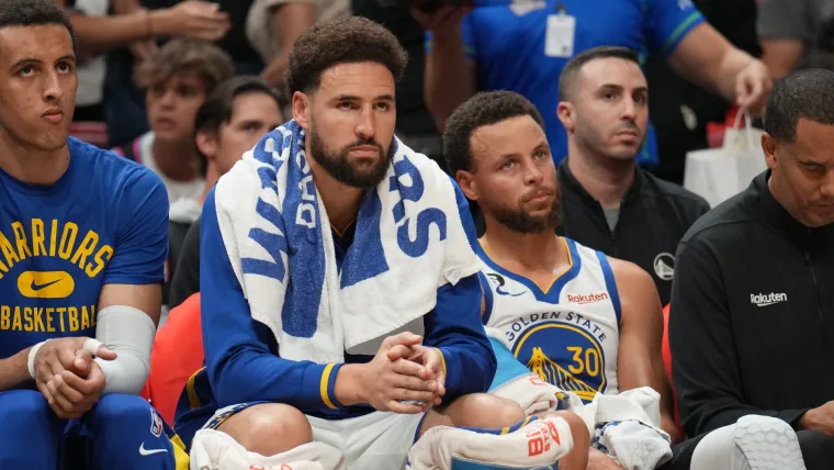 Klay Thompson and Stephen Curry