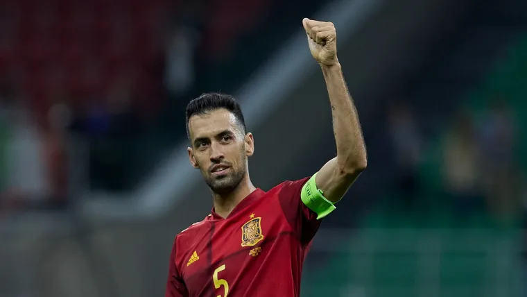 Sergio Busquets of Spain