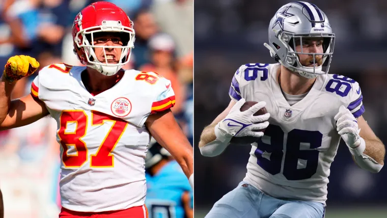 Travis Kelce, Dalton Schultz