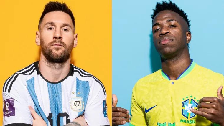 Argentina Brazil Messi Vinicius