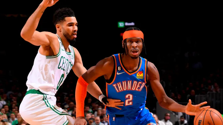 Jayson Tatum (Celtics), Shai Gilgeous-Alexander (Thunder)