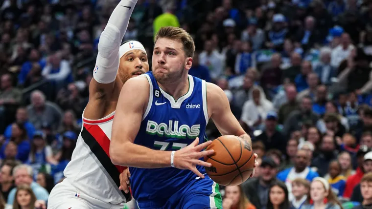 Luka Doncic Dallas Mavericks Portland Trail Blazers