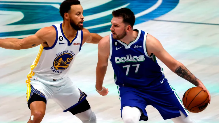 Luka Doncic (Dallas Mavericks), Steph Curry (Golden State Warriors)