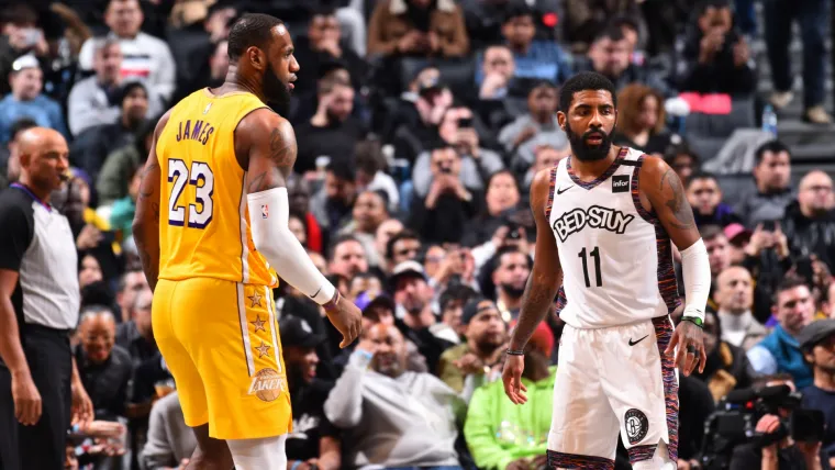 LeBron James, Kyrie Irving 11102022