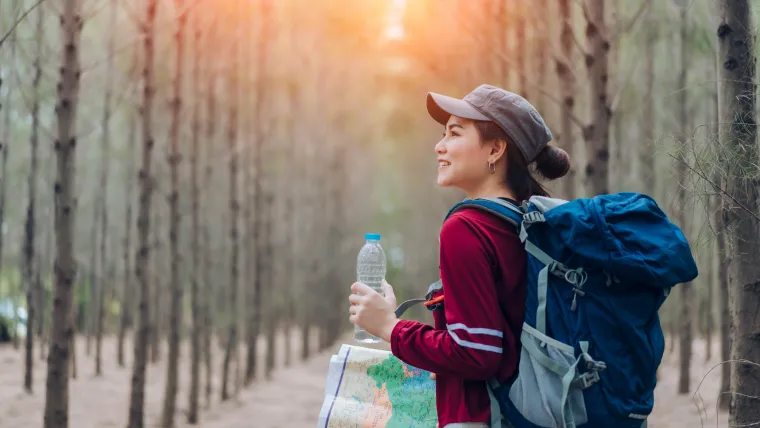 Healthy travel habits. Photo: Shutterstock