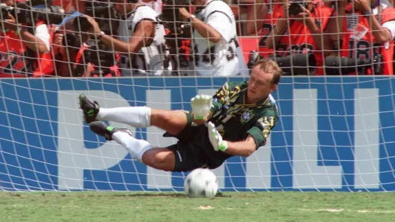 Claudio Taffarel penalty Daniele Massaro World Cup USA 1994 Mundial penal Brasil Italia Brazil Italy