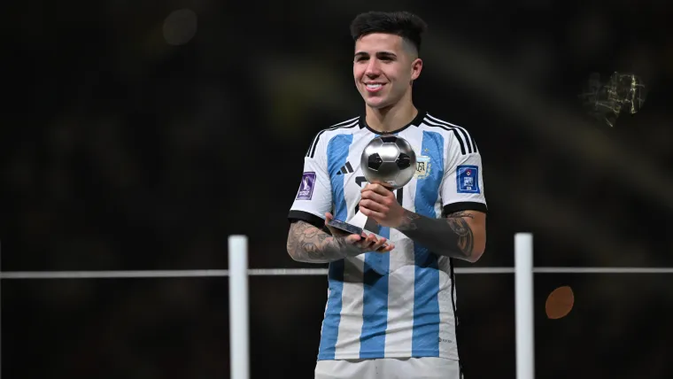 Enzo Fernández Argentina Qatar 2022 Best Young Player