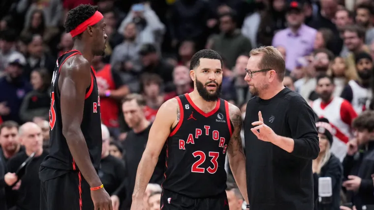 Pascal Siakam Fred VanVleet Nick Nurse 122022