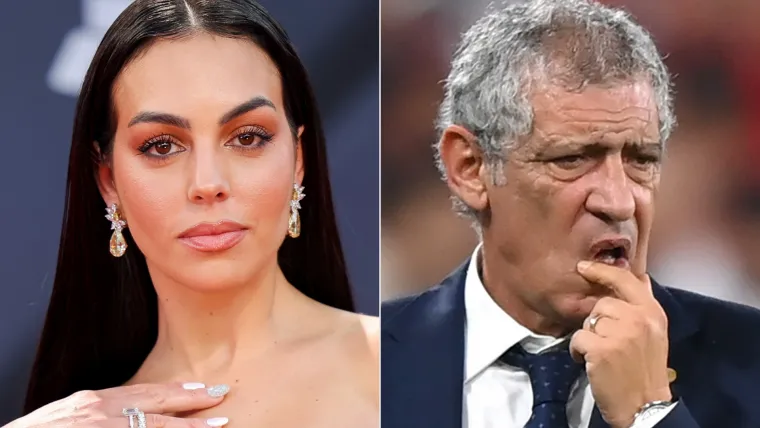 Georgina Rodriguez Fernando Santos Portugal