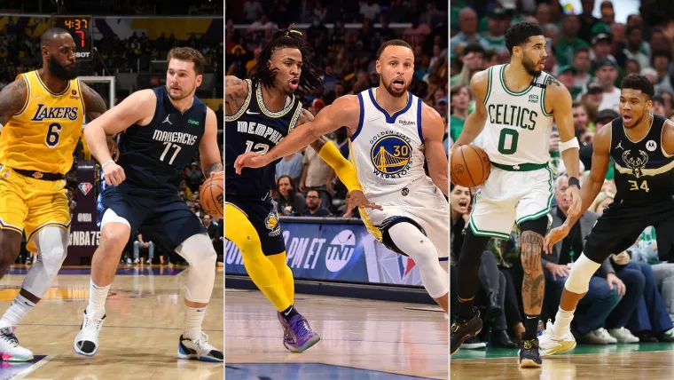 Lebron James Luka Doncic Ja Morant Stephen Curry Jayson Tatum Giannis Antetokounmpo 121422