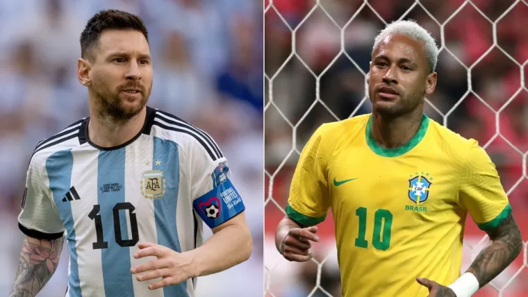 Messi Neymar World Cup 2022