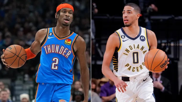 Shai Gilgeous-Alexander, Tyrese Haliburton 12192022