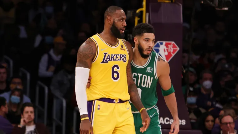 LeBron James, Jayson Tatum 12112022