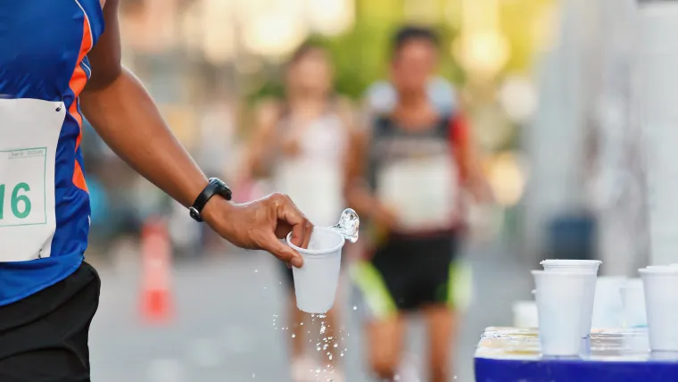 Overhydration. Photo: Shutterstock