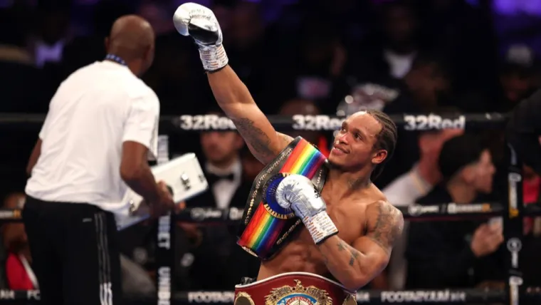 Light heavyweight boxer Anthony Yarde