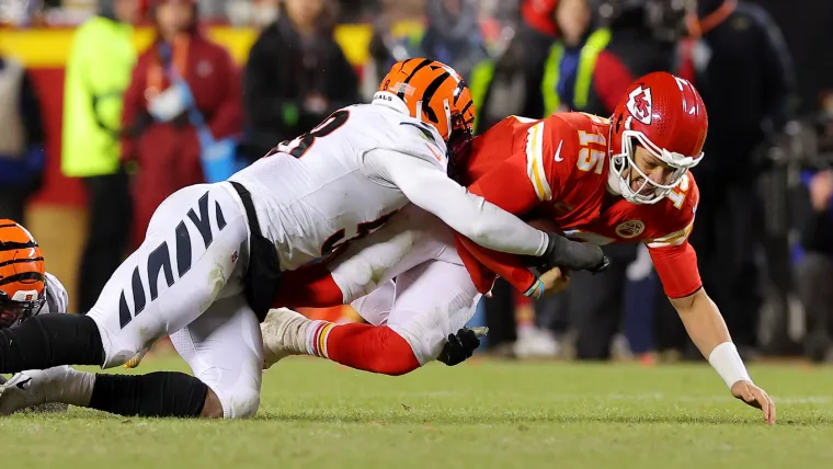 Joseph Ossai, Patrick Mahomes