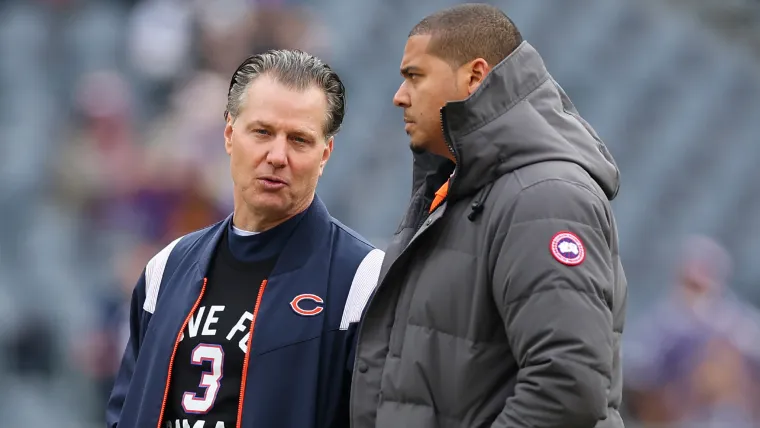 Matt Eberflus and Ryan Poles