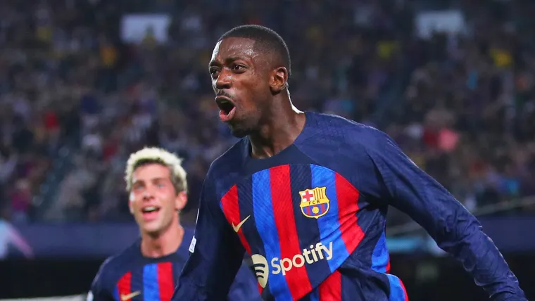 Ousmane Dembele of Barcelona