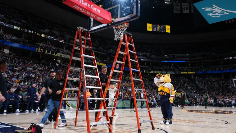 Denver Nuggets vs. Boston Celtics game delayed