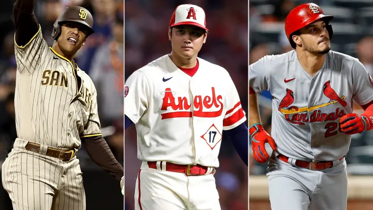 Juan Soto, Shohei Ohtani, Nolan Arenado 