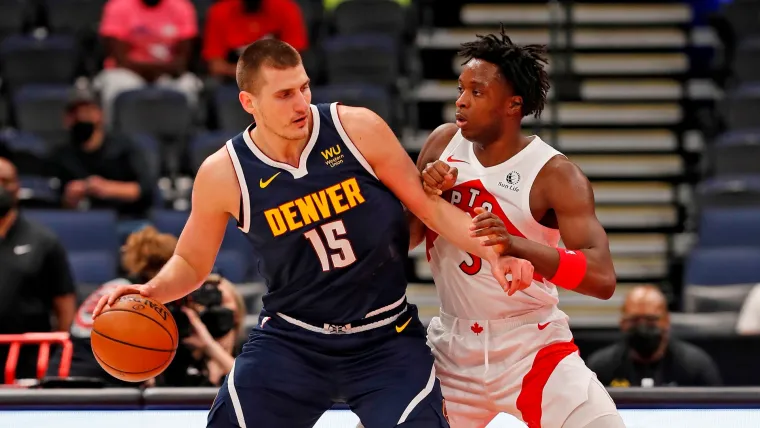 Nikola Jokic and O.G. Anunoby