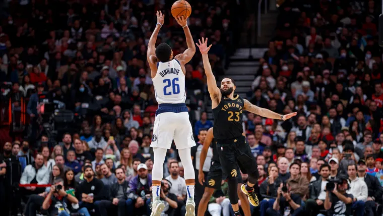 Spencer Dinwiddie and Fred VanVleet