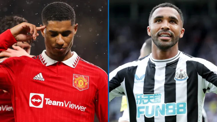 Marcus Rashford Manchester United Callum Wilson Newcastle United