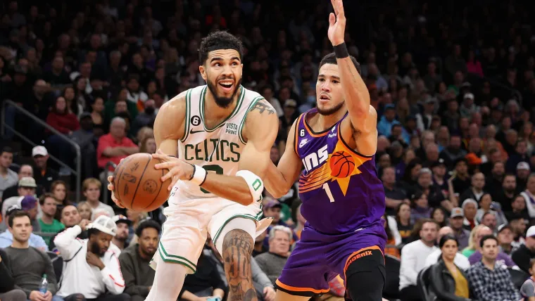 Jayson Tatum (Boston Celtics), Devin Booker (Phoenix Suns)