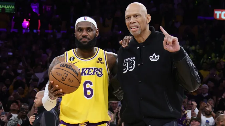 LeBron James, Kareem Abdul-Jabbar 02082023