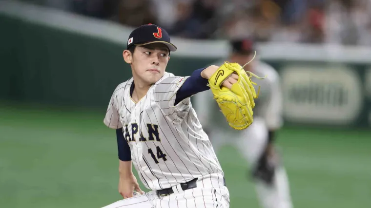 Roki Sasaki NPB Chiba Lotte Marines 031123 佐々木朗希 千葉ロッテマリーンズ