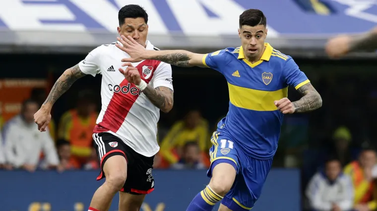 Enzo Perez River Martin Payero Boca Liga Profesional 2022