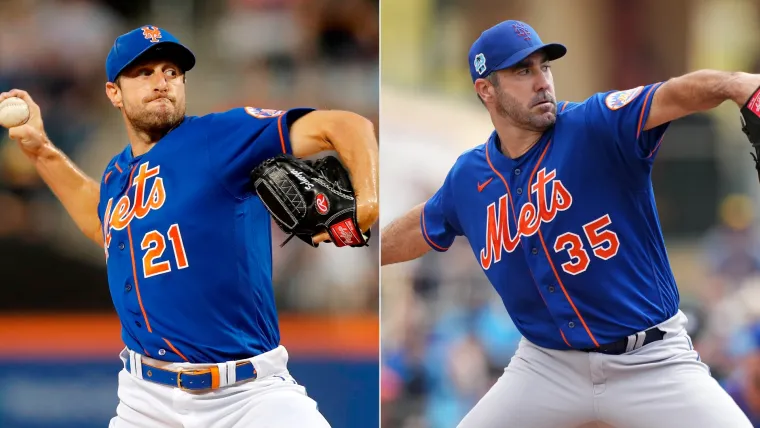 Max Scherzer (left) and Justin Verlander (right)