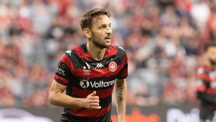 Milos Ninkovic Western Sydney Wanderers 