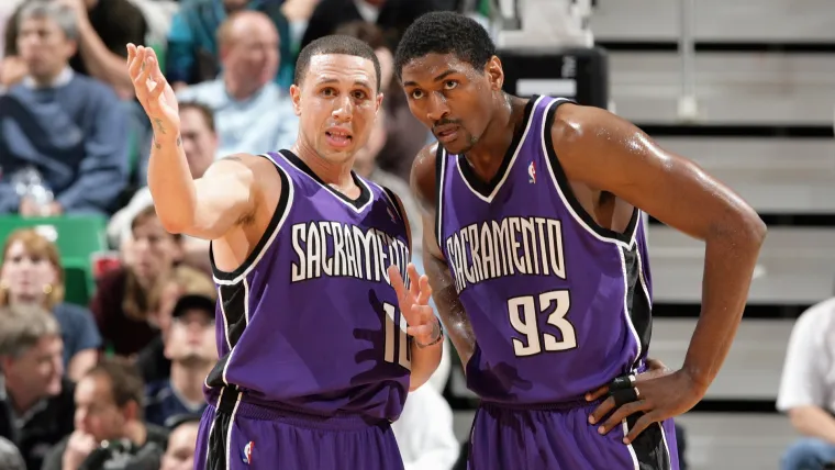 Mike Bibby, Ron Artest (Sacramento Kings) 03282023