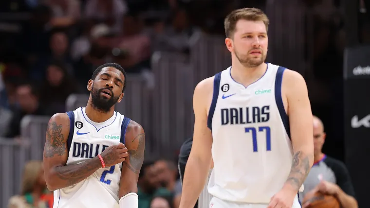 Kyrie Irving Luka Doncic Dallas Mavericks