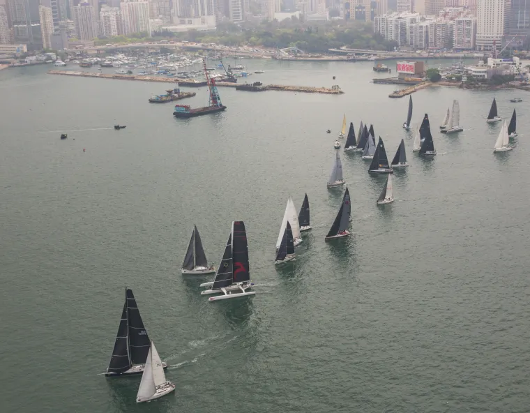 Rolex China Sea Race. Photo: Rolex