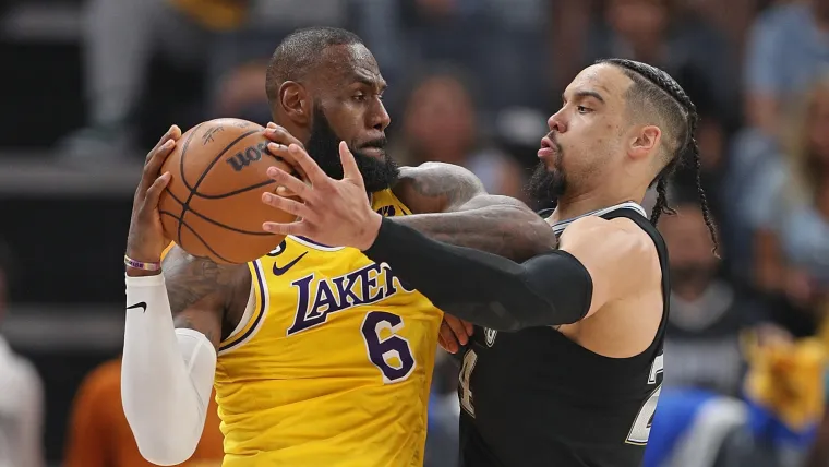 LeBron James (Los Angeles Lakers), Dillon Brooks (Memphis Grizzlies) 04192023