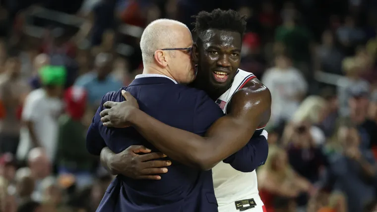 Dan Hurley and Adama Sanogo