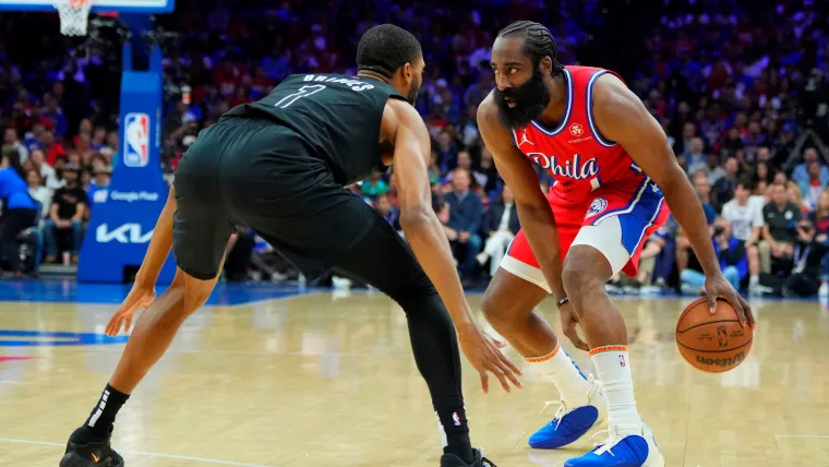 James Harden Mikal Bridges 76ers Nets