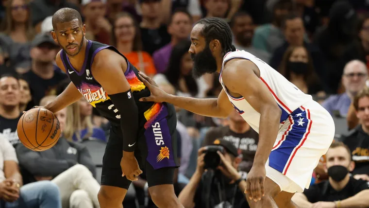 Chris Paul (Phoenix Suns), James Harden (Philadelphia 76ers) 04122023