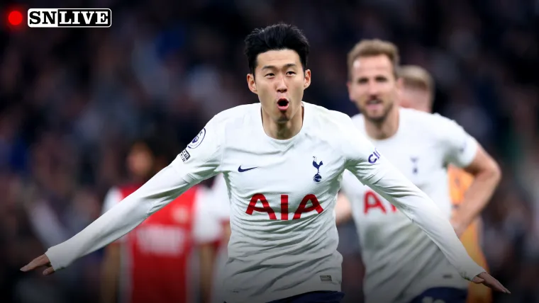 Heung-Min Son of Tottenham live