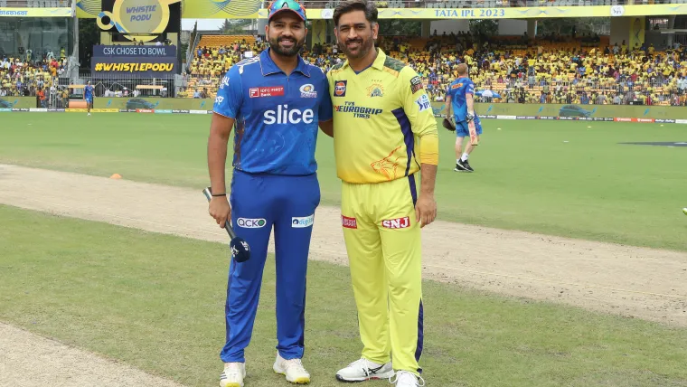 Dhoni and Rohit Sharma 2023