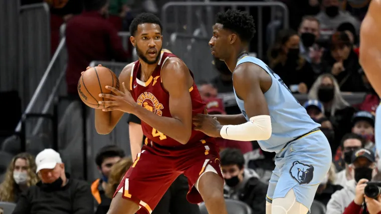 Evan Mobley and Jaren Jackson Jr. 