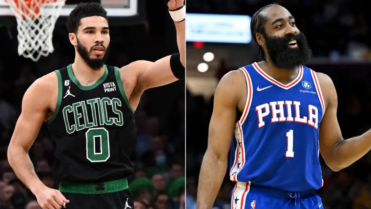 Jayson Tatum, James Harden 