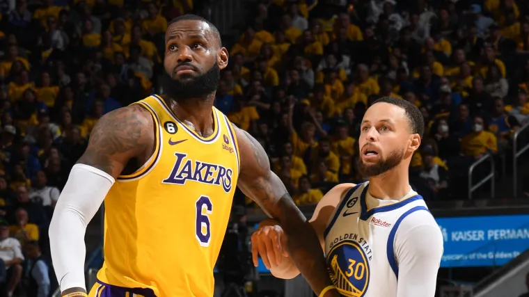 LeBron James Los Angeles Lakers Stephen Curry Golden State Warriors