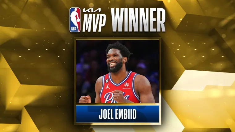 Philadelphia 76ers Joel Embiid 2022-23 Kia NBA Most Valuable Player