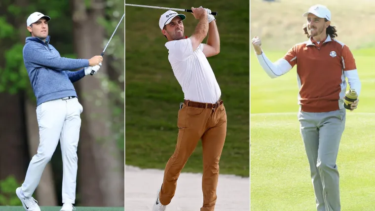 Scottie Scheffler, Denny McCarthy, Tommy Fleetwood